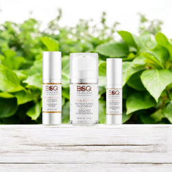 ESQ Skincare 
Supreme Care Gift Set – includes Cell Renew Restructuring Face Cream, Nature’s Botox Liquid Gold Face Serum, and Activ~Age Age Reversal Eye Cream, designed to hydrate, firm, and rejuvenate skin for a youthful, radiant complexion