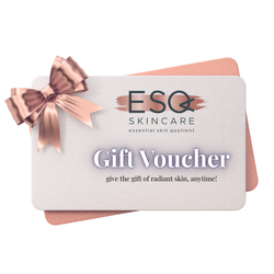 ESQ Skincare gift voucher for ESQ skincare products