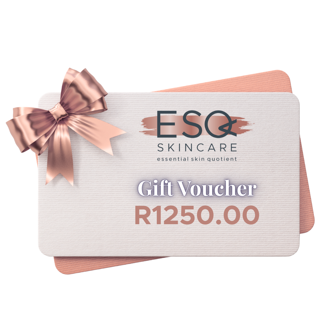 ESQ Skincare gift voucher for ESQ skincare products