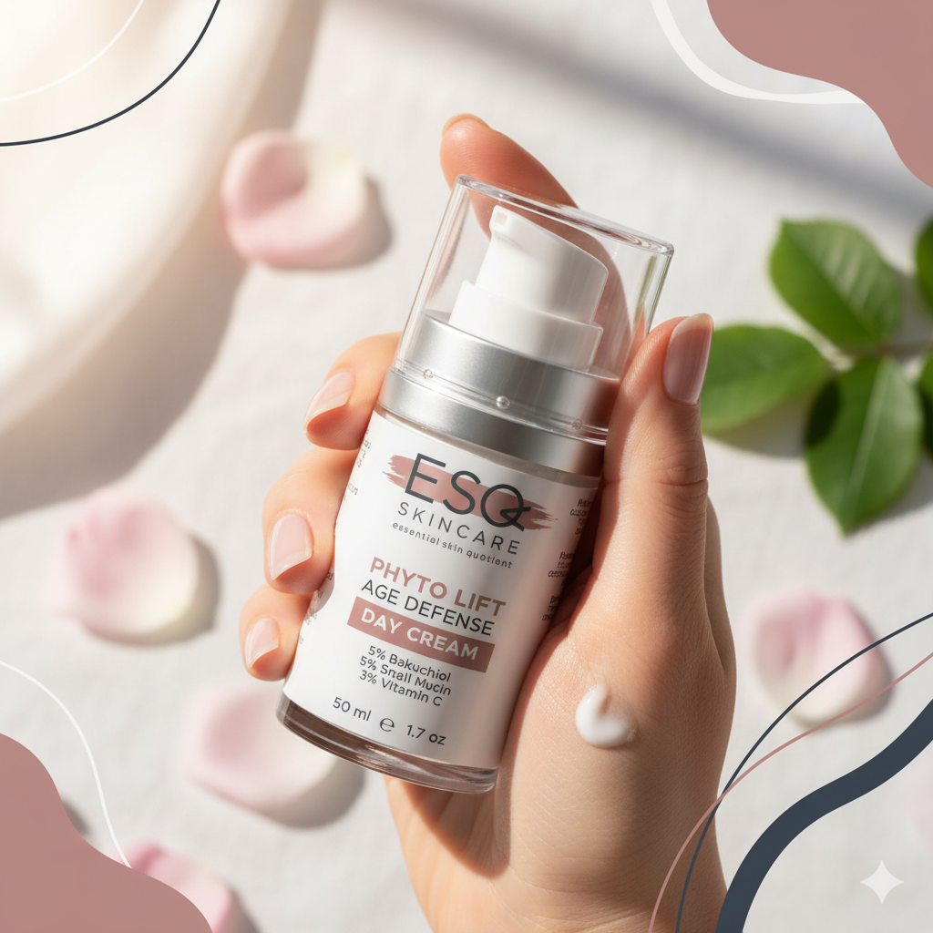 Luxury firming day cream with snail filtrate extract and squalane