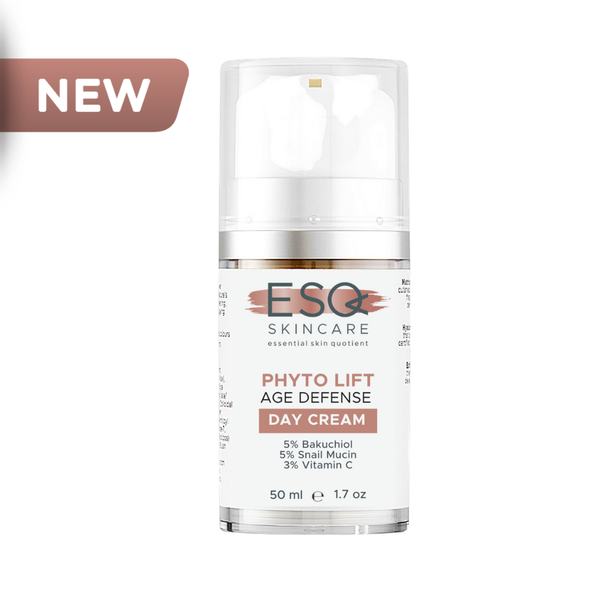 ESQ Skincare Phyto Lift Age Defense Day Cream with Bakuchiol and Vitamin C